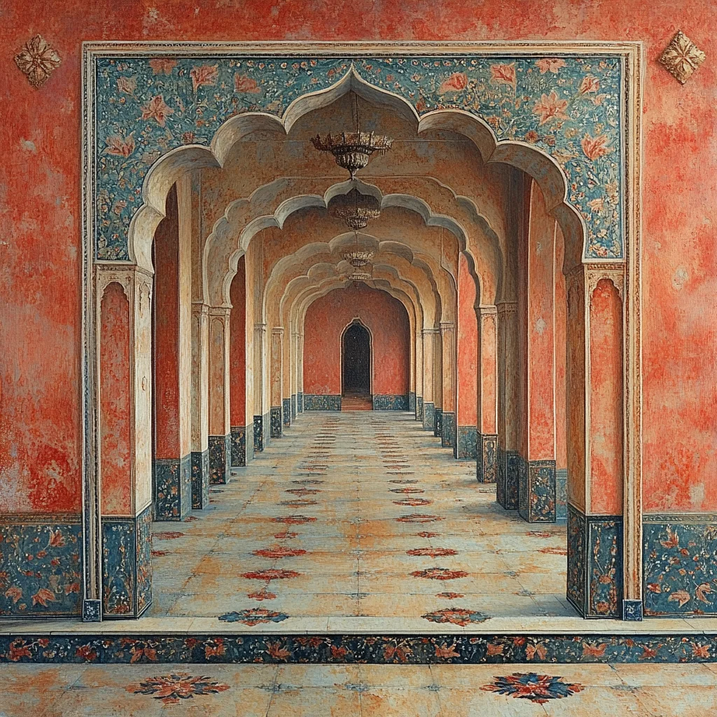 The Corridor, Bagore Ki Haveli — Udaipur