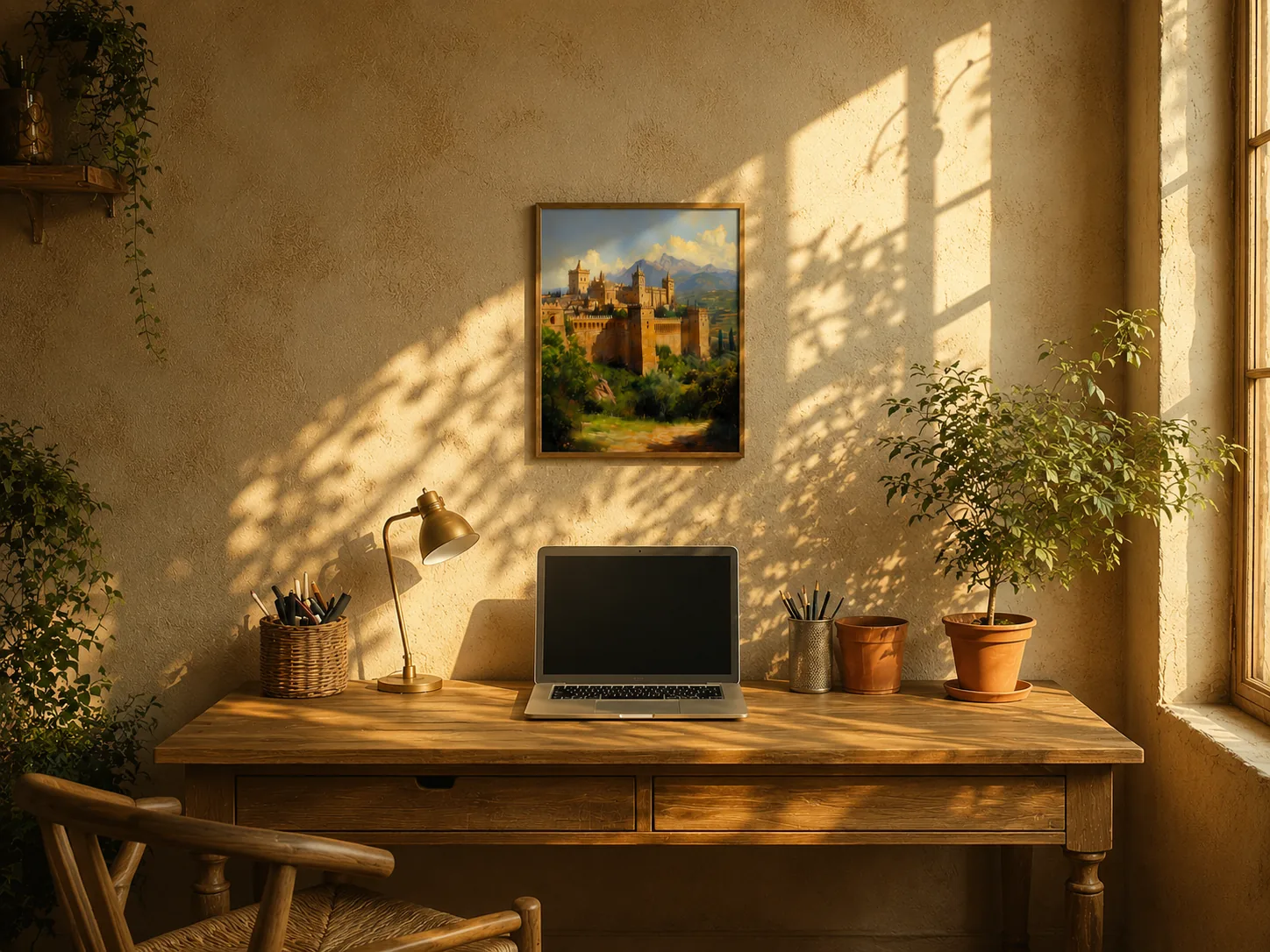 The Drawn Castle in a home setting