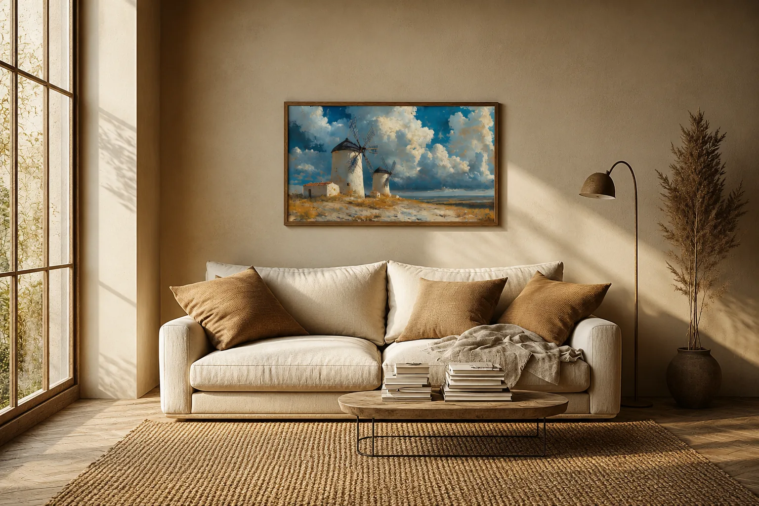 Tilting at Giants — home setting