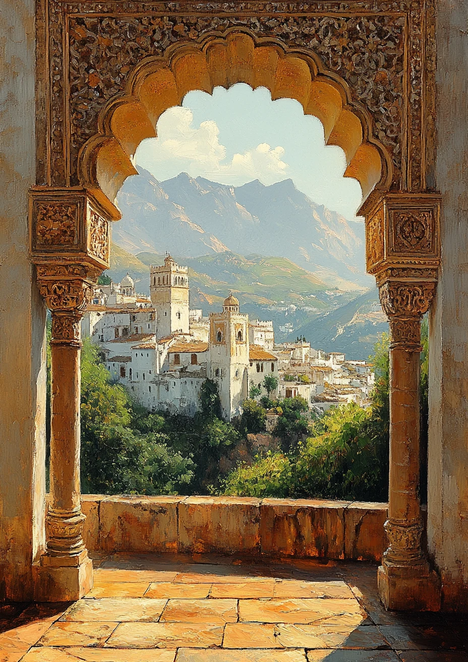 Through the Arch — Granada